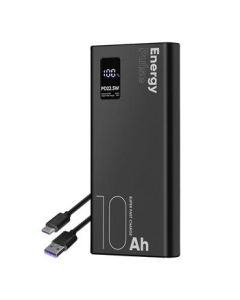 OBAL:ME EnergyPulse Powerbanka 10000mAh 22.5W Black