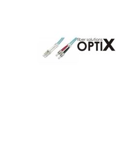 OPTIX LC-ST Optický patch cord 50/125 3m Duplex OM3