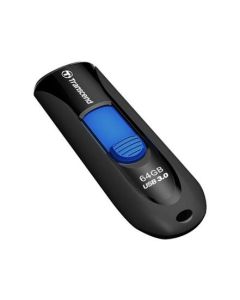 Transcend 64GB JetFlash 790K, USB 3.0 (3.1 Gen 1) flash disk, černo/modrý