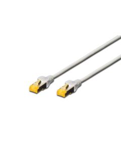 Digitus CAT 6A S-FTP patch cable, LSOH, Cu, AWG 26/7, Length 2m , color grey