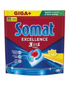 Tablety do myčky Somat 3in1 - Lemon, 88 ks