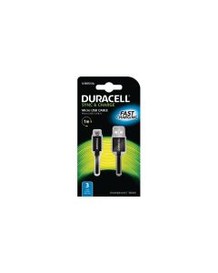 Duracell - napájecí a synchronizační kabel pro Micro USB zařízení 1m