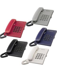 Panasonic KX-TS500FXW - jednolinkový telefon, bílý