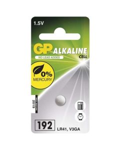 GP LR41 (GP192, 7.9 x 3.6 mm) - 1 ks