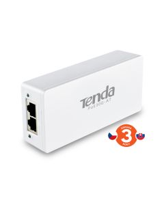 Tenda POE30G-AT Gigabit Power Injector AF/AT 30W, 802.3af, 802.3at, 2x GLAN 10/100/1000 Mb/s, PoE+