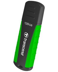 Transcend 128GB JetFlash 810 USB 3.1 (Gen 1) flash disk, černo/modrý, odolá nárazu, tlaku, prachu i vodě