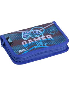 Školní penál LizzyCard jednopatrový, gamer