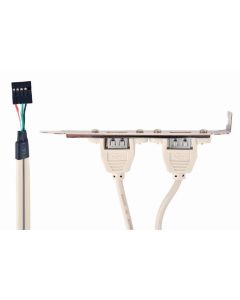 GEMBIRD USB přídavné porty 2x pro MB 25 cm