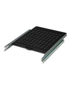 Digitus 1U výsuvná police pro police o hloubce 800 mm 40x484x568 mm, do 25 kg, černá (RAL 9005)