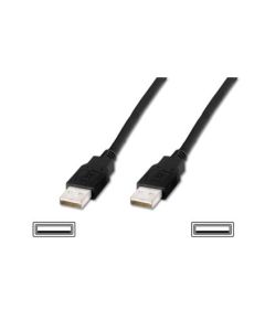 Digitus USB kabel A/samec na A/samec, černý, Měď, 5m