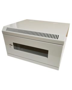 XtendLan Skříň 10", 4U, 280x350, šedý, prosklený
