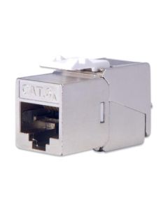 DIGITUS CAT 6A Keystone Jack, shielded, 500 MHz acc.ISO/IEC 60603-7-51,11801 AMD2:2010-04, tool free connec., set 24 pcs