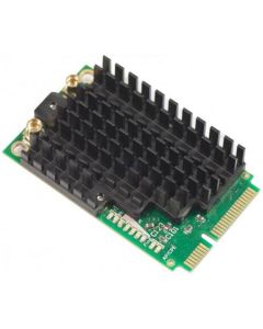 MikroTik RouterBOARD R11e-2HPnD 802.11b/g/n High Power miniPCI-e card with MMCX connectors
