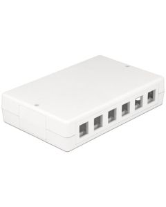 Delock Keystone Surface Mounted Box 12 Port