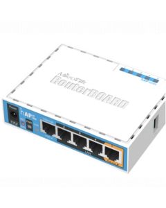 MikroTik RouterBOARD RB951Ui-2n, hAP,CPU 650MHz, 5x LAN, 2.4Ghz 802.11n, 1x PoE out, case