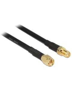 Delock Antenna Cable SMA Plug > SMA Jack CFD200 0.9 m Low Loss
