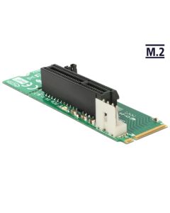 Delock Adapter M.2 NGFF Key M male > PCI Express x4 Slot 
