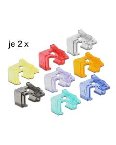 Delock RJ45 opravný klip Starter Set