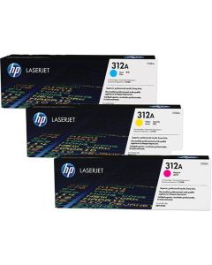 HP toner 312A/CMY/3x2700 stran/3-pack