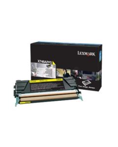 Lexmark X (746xx, 748xx) corp. toner ctrg. | 7 000 str. | yellow