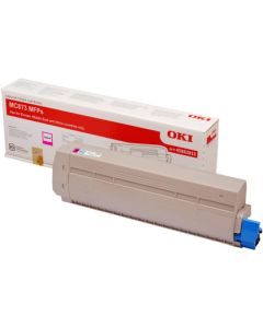 OKI Magenta toner do MC873/MC883 (10.000 stránek)