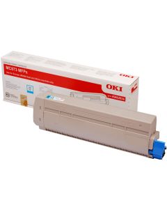 OKI Cyan toner do MC873/883 (10.000 stránek)