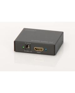 Digitus 4K HDMI Rozbočovač 1x2,, podporuje audio, DSD audio, HD Audio,  černý