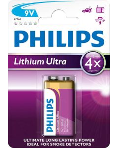 Philips baterie 9V Ultra lithium 