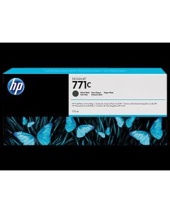 HP Ink Cartridge 771C/Black matte/775 ml