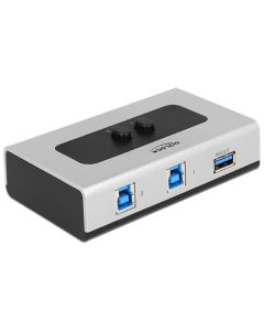 Delock přepínač USB 3.0 2 port ruční obousměrný