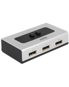 Delock přepínač Displayport 1.1 2 port manuální