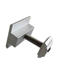 Solarmi SCSD-30 hliníkový stříbrný středový držák SC solárního panelu (30 mm)