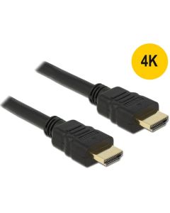 Delock kabel High Speed HDMI s Ethernet – HDMI A samec > HDMI A samec 4K 1.5 m