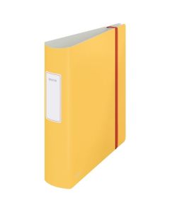 Pák.pořadač Leitz Cosy 180° - A4,celopl.,8,2,žlutý