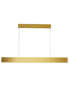 IMMAX NEO MILANO SMART závěsné lineární svítidlo 120cm, CCT 40W/RGB 18W, zlaté Zigbee 3.0, TUYA
