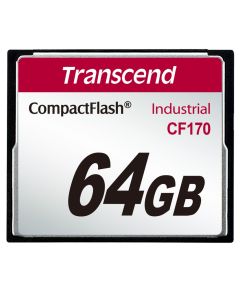 Transcend 64GB INDUSTRIAL CF CARD CF170 paměťová karta (MLC)