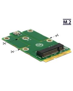 Delock Adapter MiniPCIe > M.2 NGFF