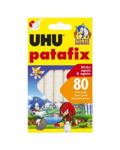 Lepicí guma UHU tac patafix bílá, 80 ks