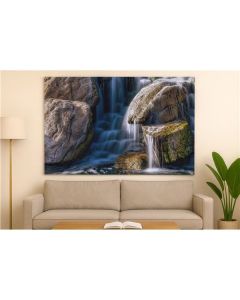 Akustický obraz 120 x 80 cm - bezrámový, motiv vod