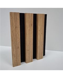 Akustický panel na filcu - 2,08 m2, folie, dub Sar