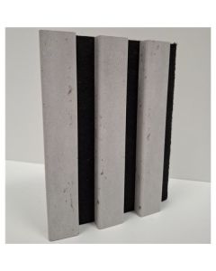 Akustický panel na filcu - 2,08 m2, folie, beton