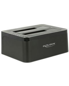 Delock Duální dokovací stanice SATA HDD > USB 3.0 s funkcí klonování