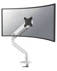 Neomounts DS70S-950WH1/Držák displeje/na stůl/17-49"/svorka+průch./VESA 100X100/nosn.18kg/plyn.píst/1 dis