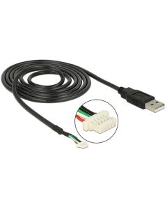 Delock Module Cable USB 2.0 A male > 5 pin camera plug V5 1.5 m 