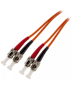 XtendLan FO patch ST-ST 15m 62,5/125 duplex, G.652d, LS0H