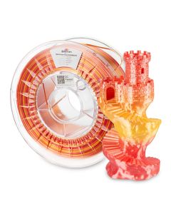 Spectrum Filament PLA Silk Rainbow 1000g, fire-red