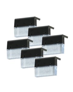 IMMAX DECK venkovní solární LED osvětlení, se světelným čidlem, RGB, 1W, IP65, 6ks