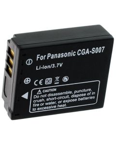 TRX baterie Panasonic/ 1000 mAh/ pro CGA S007E/ DMW-BCD10/ CGR-S007/ DMWBCD10/ CGA-S007A/1B/ CGA-S007/1B/ neoriginální