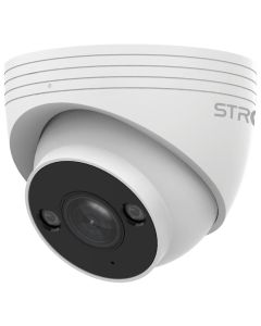 STRONG IP kamera TUR05DL0-P/ Turret/ PoE/ LAN/ 5Mpix/ objektiv 2,8mm/ duální vidění/ ONVIF/ bílá