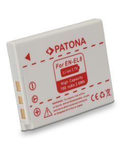 PATONA baterie pro foto Nikon EN-EL8 600mAh